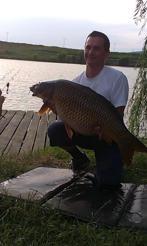 Pescuit - crap comun- 13,9kg-femela-07.06-14